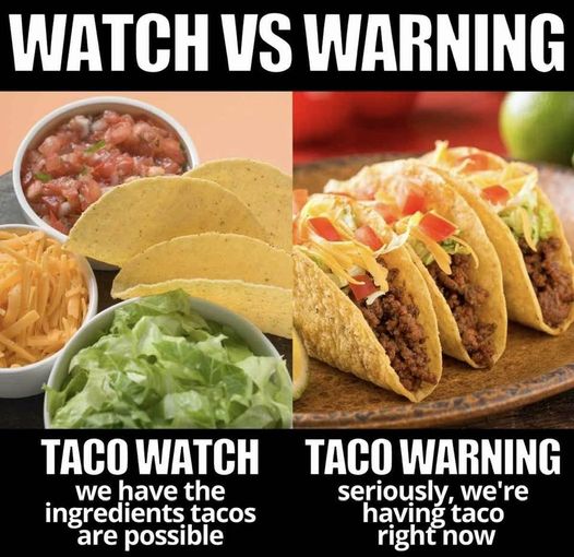 watch v warning